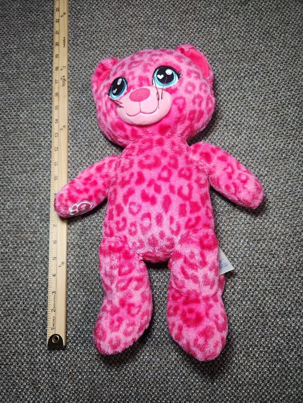 Build-A-Bear Workshop Sweet Scent Pink Leopard Cat plush